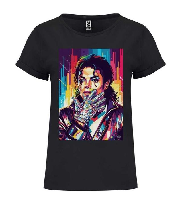 Дамска тениска Майкъл Джексън Michael Jackson тениски фланелка размери S-3XL