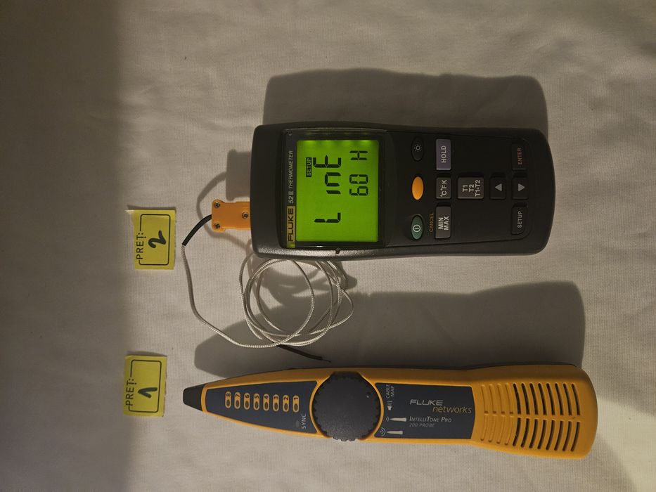 Fluke termometru 52ii si Fluke Networks IntelliTone Pro 200