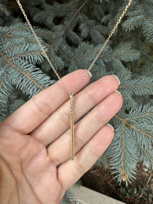 Золотое колье , подвеска