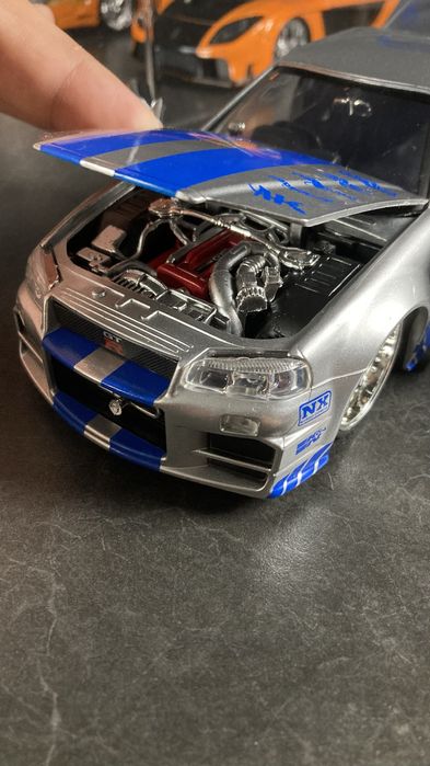 Модельки машин из фильма форсаж