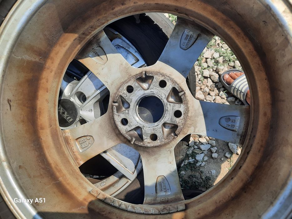 Ляти джанти с гуми 5×112,17цола