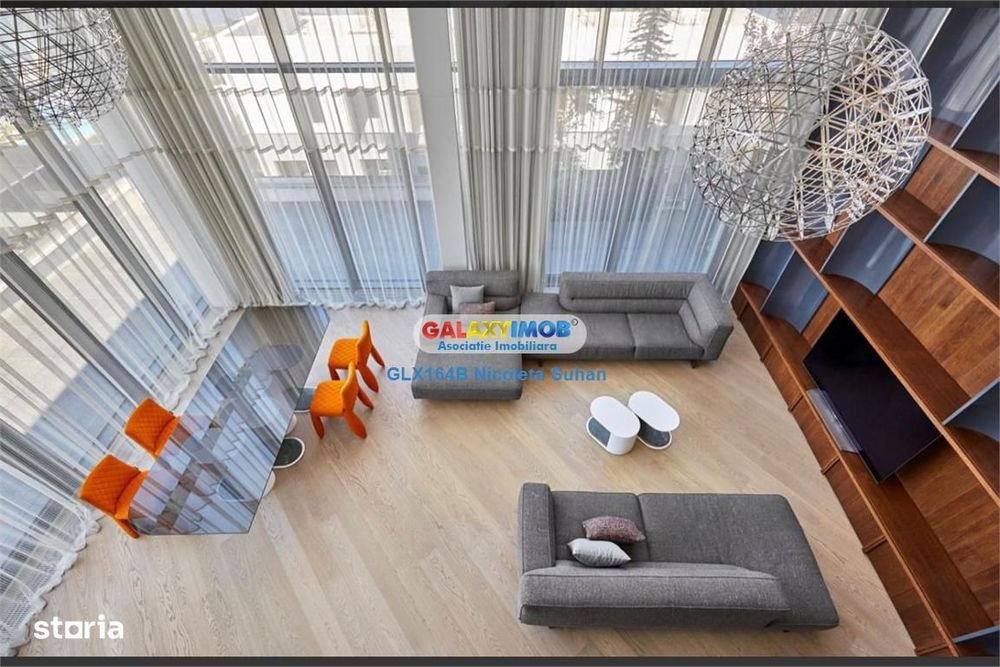 PenthouseTip Duplex 436 mp-5 camere LUX  Floreasca-Barbu Vacarescu Ved