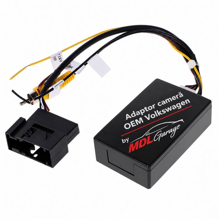 Adaptor convertor camera marsarier originala OEM Volkswagen RGB CVBS RCD 330 360 880 Rns