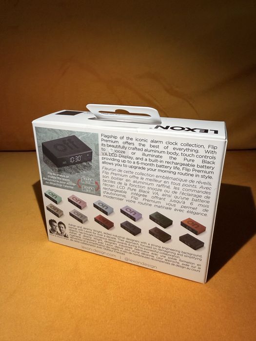 Ceas digital Lexon Flip Premium sigilat LCD alarma