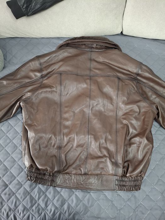 Jacketa piele imblanita