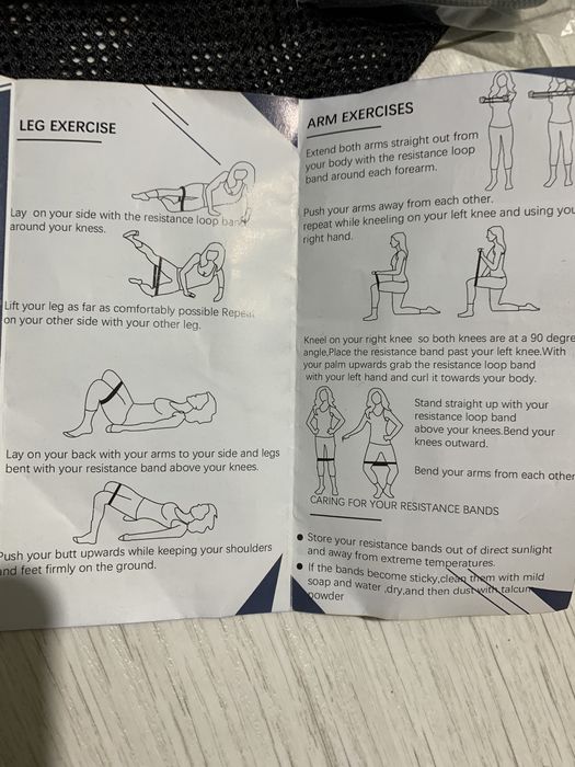 SKL Hip Trainer Benzi de rezistență pentru picioare și fund