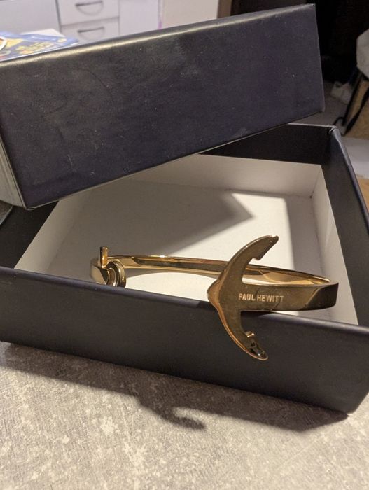 Гривна Paul Hewitt The Anchor с покритие розово злато