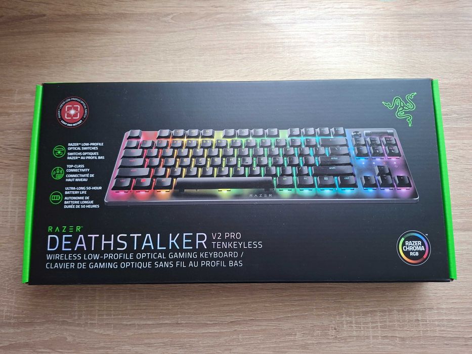 Tastatura Gaming Razer Deathstalker V2 Pro TKL - Sigilata