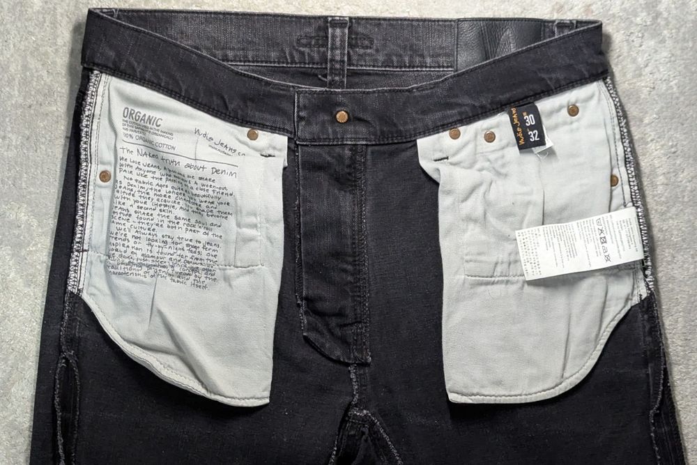 Nudie Jeans Co. Lean Dean Black Sage