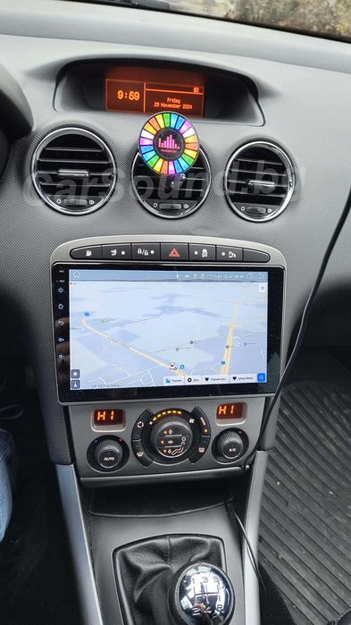 Peugeot 308 - 9" Android 14 Мултимедия Пежо CarPlay Навигация Андроид
