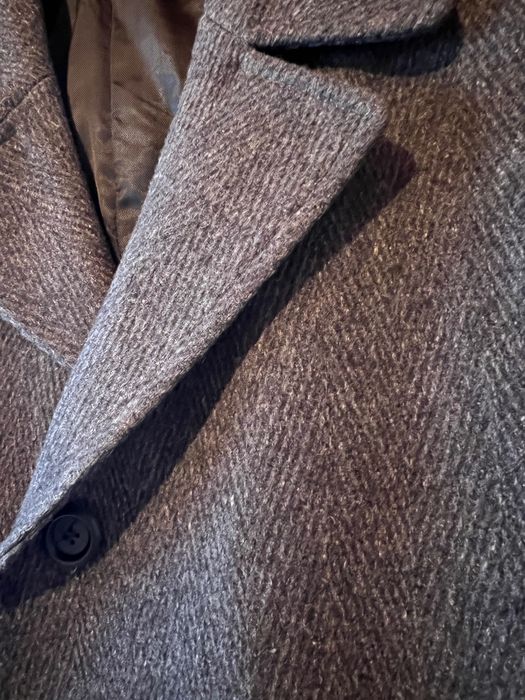 Вълнено мъжко палто