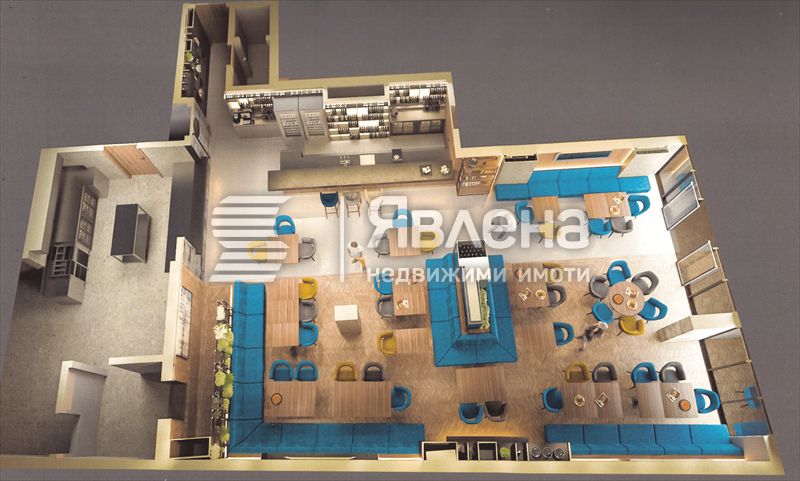 Продава се Заведение в София, Център - 285 кв.м за 2095 €/кв.м - Снимка #1