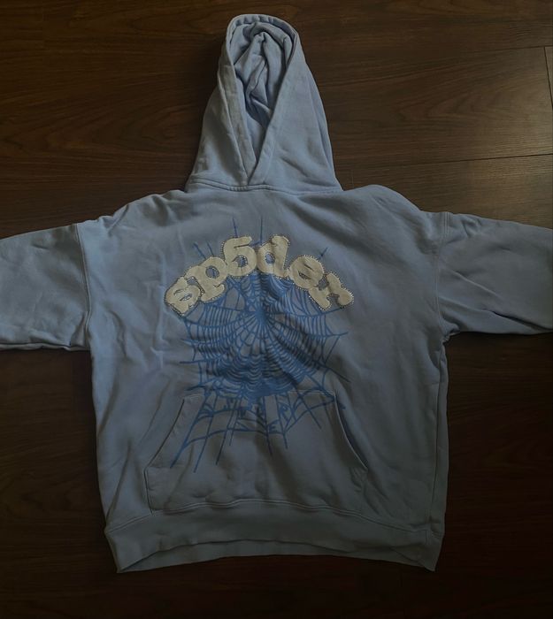 Hanorac spider baby blue