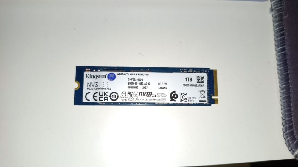 SSD 1tb Kingstone M2