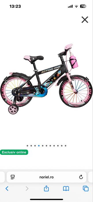 Bicicleta Fete 16 inchi
