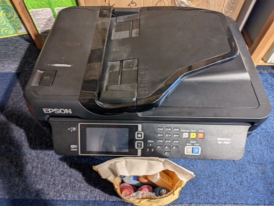 Imprimanta Multifunctionala Epson WF7610 cu CISS