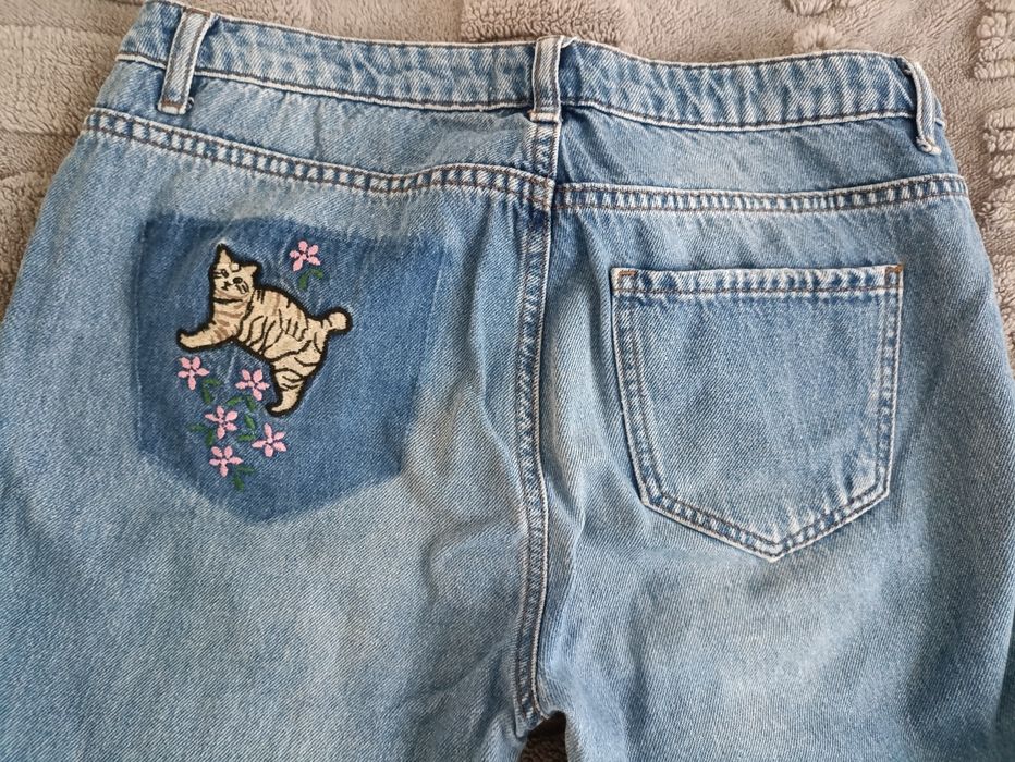 Джинсы koton mom