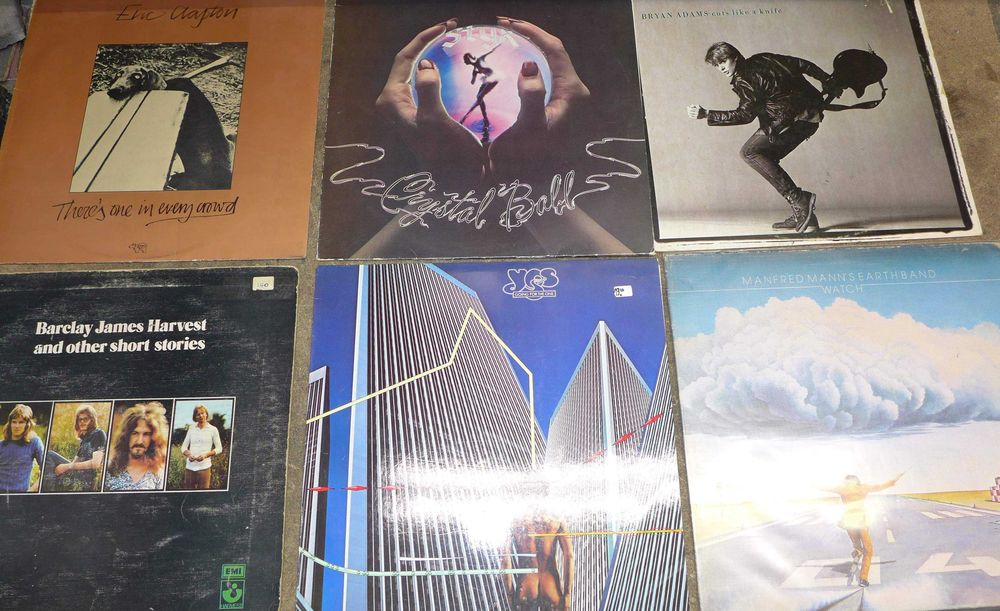 Грамофонни плочи с хубава музика Yes, Barclay, Brian Adams, Sumer, Stix,  Genesis