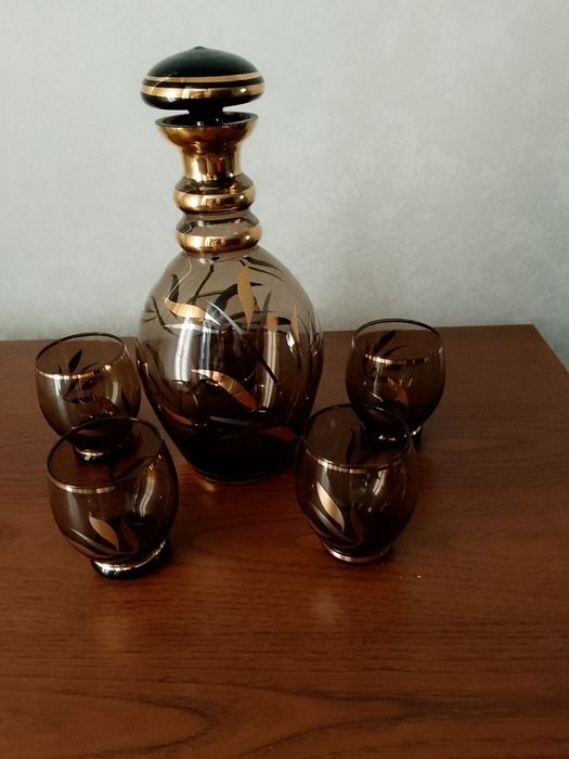 Набор из чешского стекла