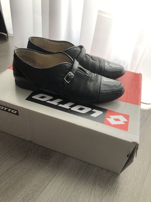 Pantofi din piele, mar.37