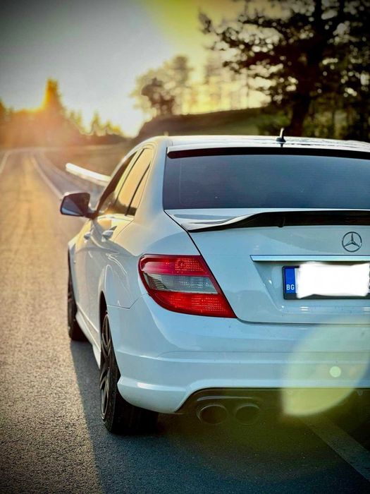 Спойлер PSM за Mercedes W204 C class (07-13), мерцедес ц класа, лип