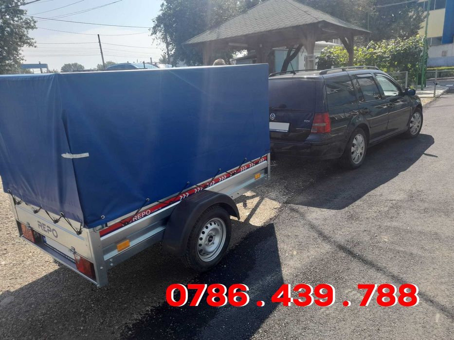 Remorca 750 Kg,Noua,Mono AX,Noua