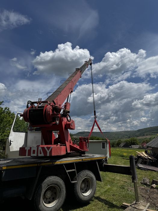 Automacara (macara) si Camion cu Macara de inchiriat Pascani