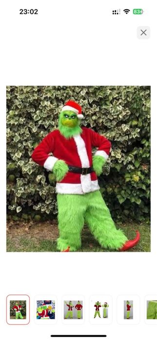 Костюм Гринча на прокат