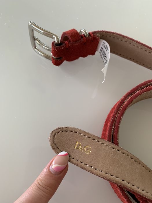 Колан D&G естествена кожа