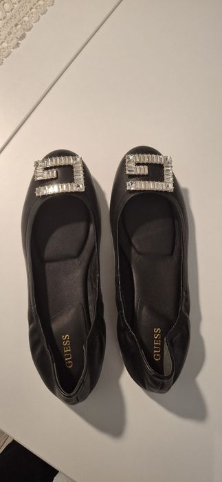 Balerini Guess din piele naturala