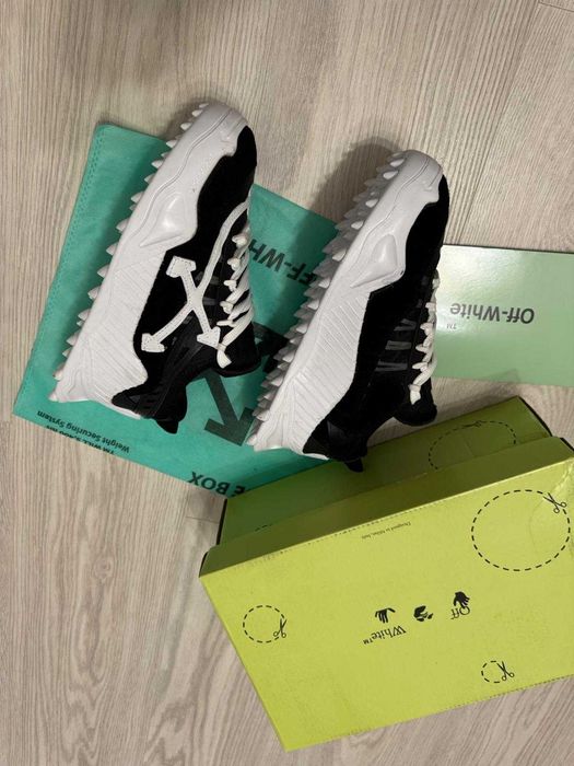 Adidasi OFF White Odsy 1000 | Negru-alb Adidasi Baieti |Fete Model Nou