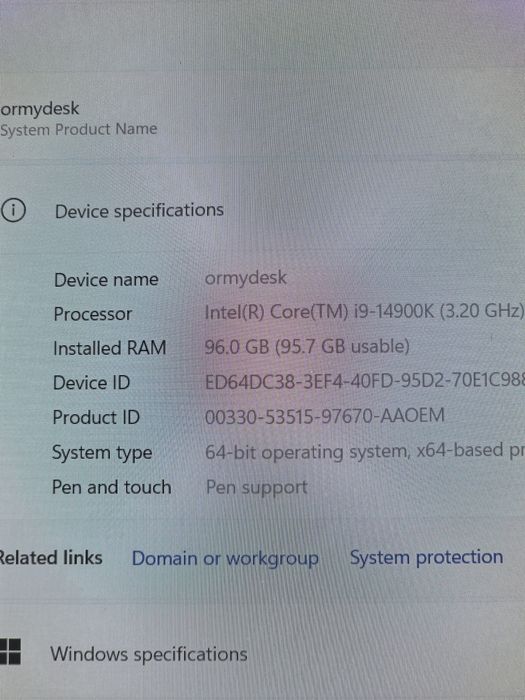 Corsair Vengange 96GB (2x48gb) ddr5