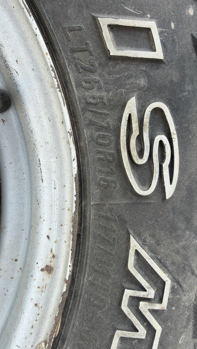 265/70/16 мт 60% протектор