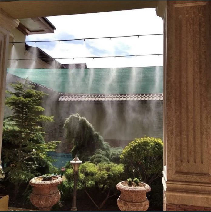 Микрoклимат и куйоштан сакловчи  сетка орнатиш Mikroklimat i setka