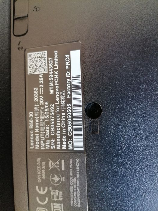 Lenova 50 30 kompyuter