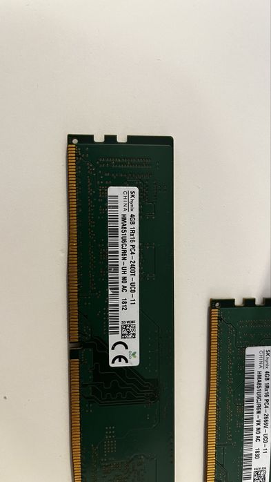 SK Hynix 2x4GB DDR4 2666V 1Rx16 PC4-2666VDesktop
