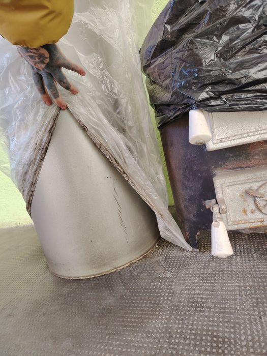 Boiler pe lemne + focar