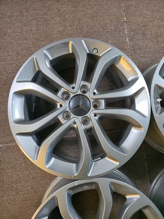4 Jante Aliaj 5x112 17'' 7J ET 48.5 - OEM Mercedes C-Class W205 W206 A Class B Class V-Class VITO VIANO CLA GLC GLB