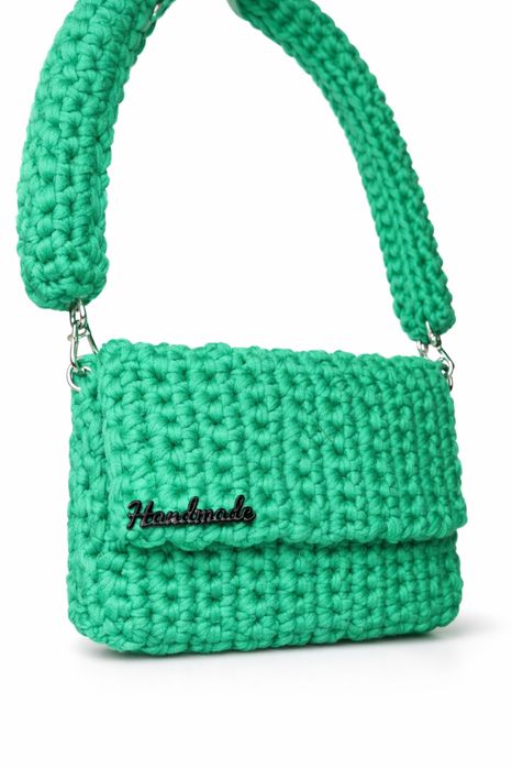 Плетена ня една кука дамска чанта