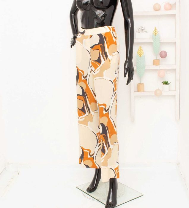 By MALENE BIRGER копринен панталон широки крачоли XS