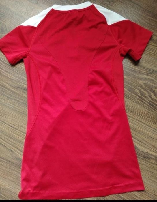 Tricou sport Adidas Climacool rosu copii (unisex) marime xs