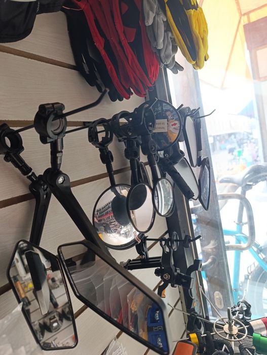 Велосипедные зеркала в сортименте