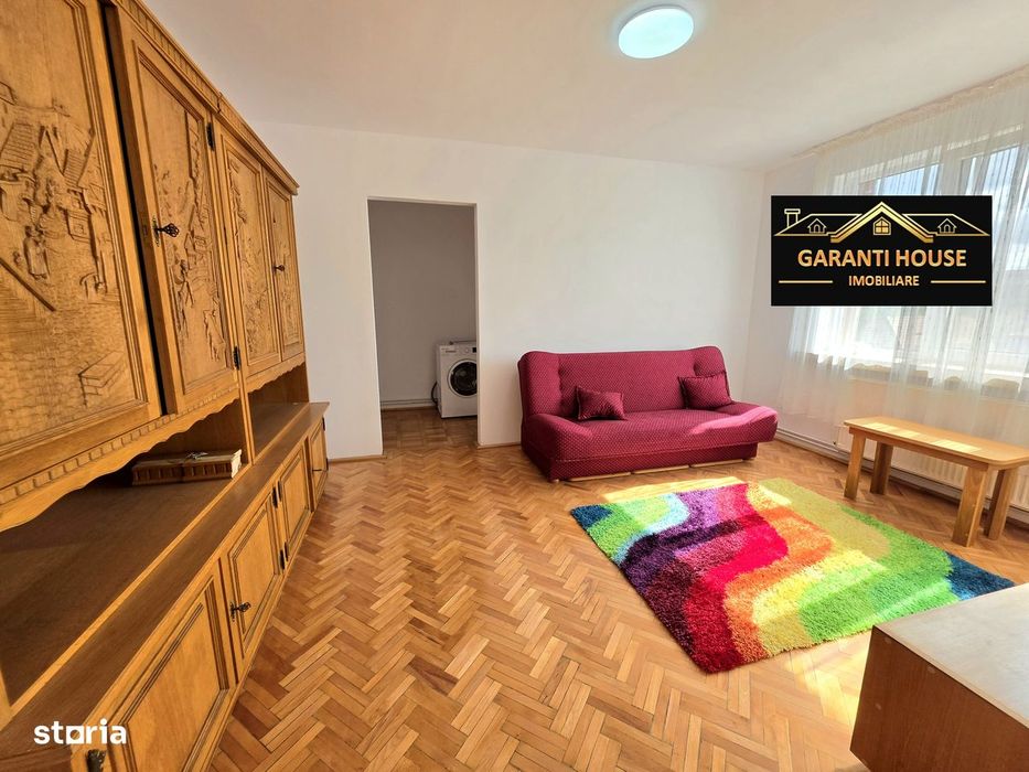 George Cosbuc, apartament cu 2 camere, semidecomandat, mobilat, 280€