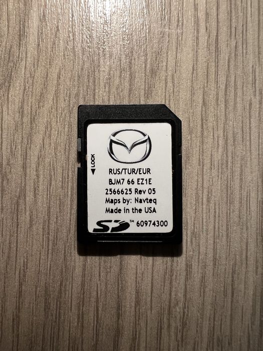 Card navigatie original Mazda MZD Connect