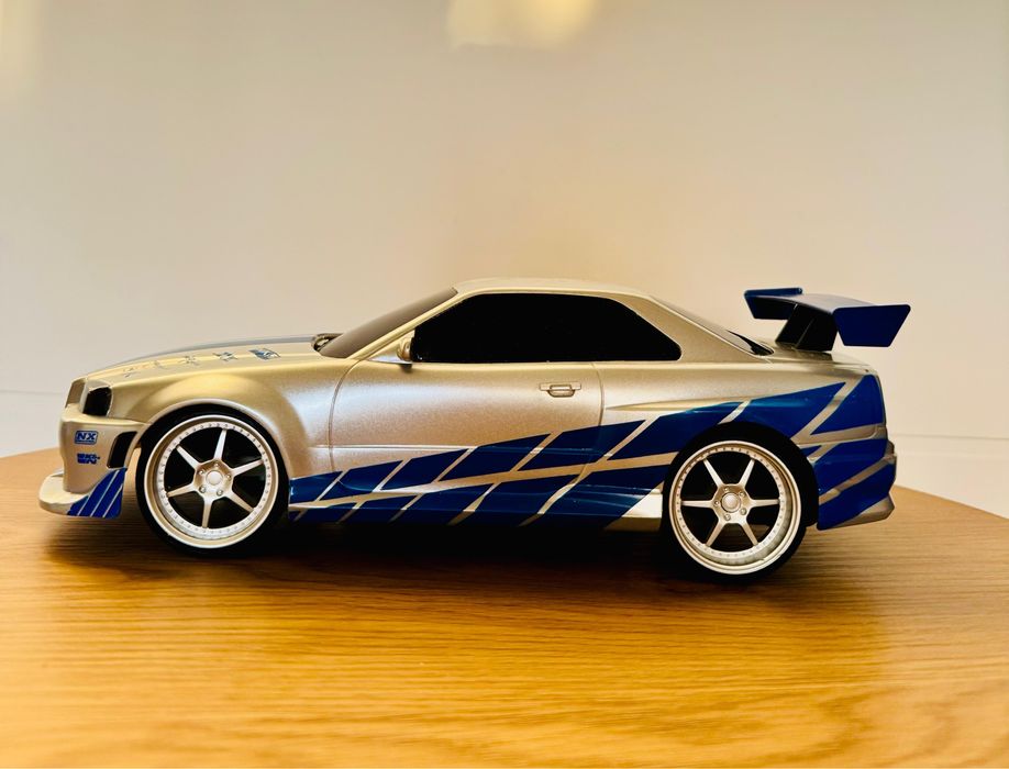 Кола с дистанционно, Jada, Fast And Furious, Nissan Skyline GTR