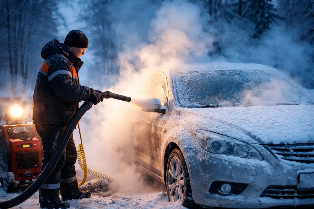 Обогрев отогрев авто