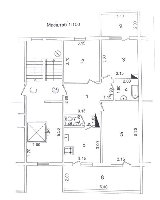 4х комнатная квартира по улице Нукус
