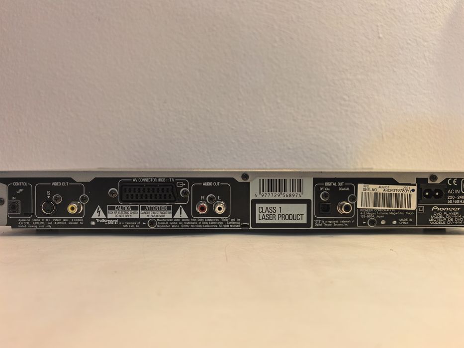 CD player Pioneer dvd player DV 444 s alte boxe amplificatoare