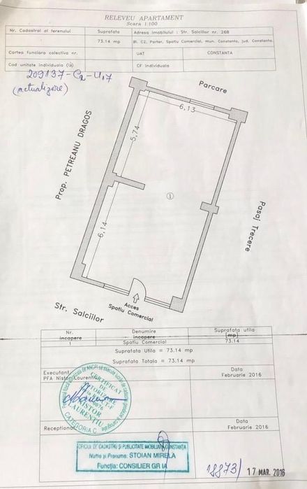 Apartament/ spatiu comercial