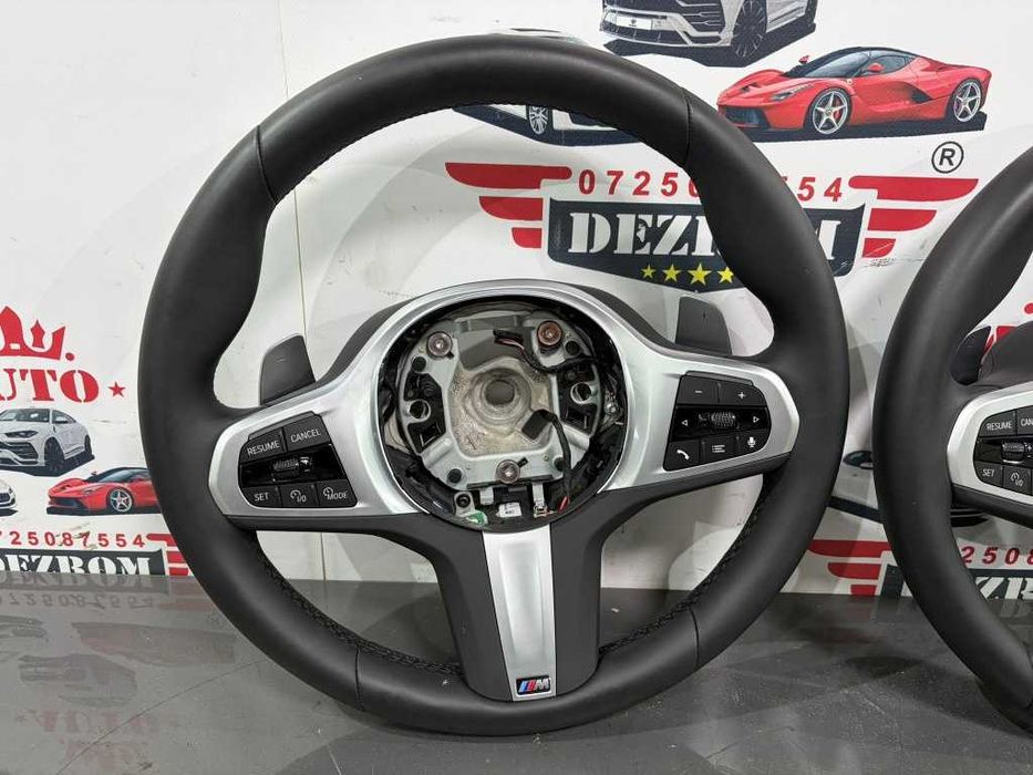 Volan M Sport cu padele NOU 5A4B4A7 32305A4B4A7 32308008179 8008179 Bmw